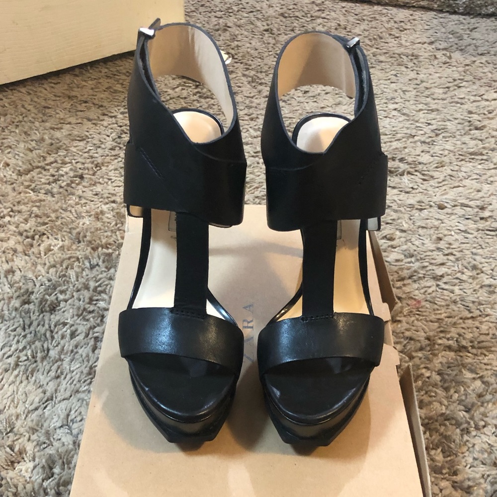 ZARA Platform Heels